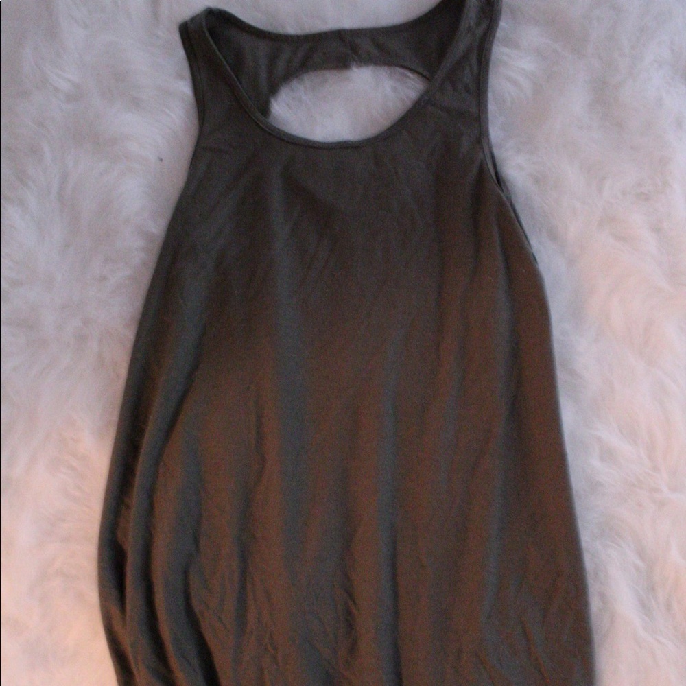 Green dress